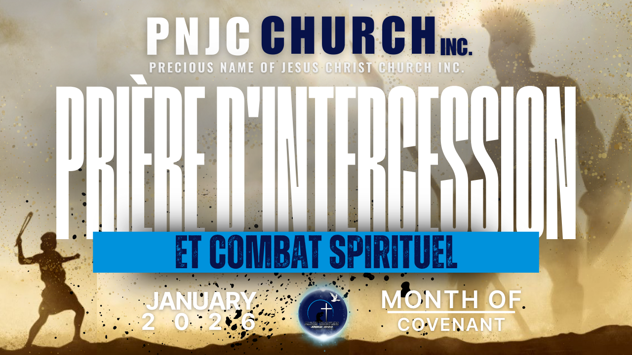Service d’Intercession & de combat Spirituel 01.08.26
